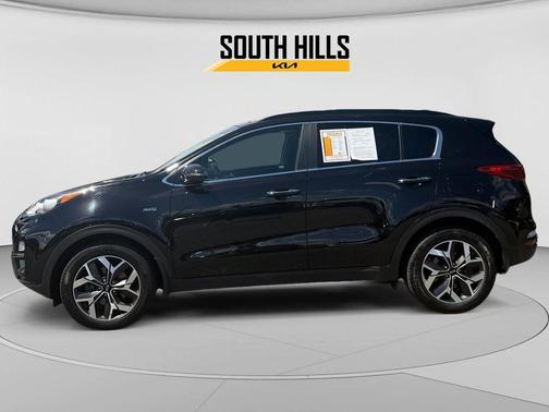 Black Cherry Pearl 2020 Kia Sportage EX