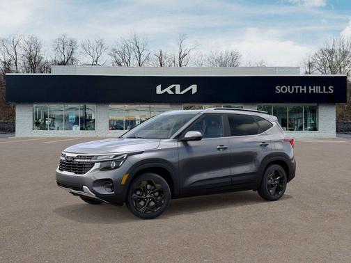 Steel Gray 2026 Kia Seltos EX