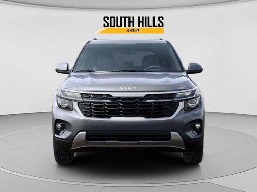 Steel Gray 2026 Kia Seltos EX