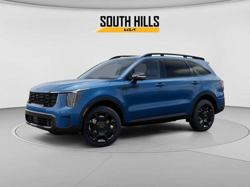 Mineral Blue 2026 Kia Sorento Hybrid X-LINE SX PRESTIGE