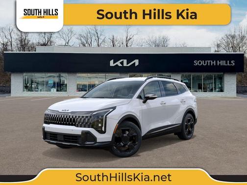 Snow White Pearl 2026 Kia Sportage Hybrid X-LINE