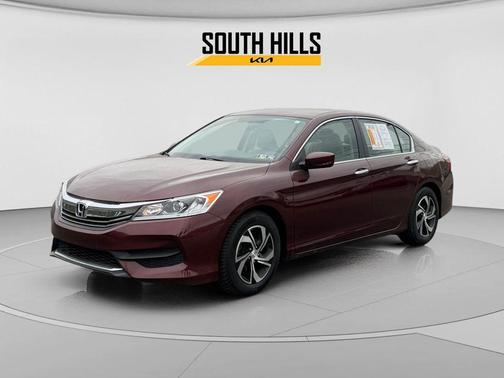 Dark Red 2016 Honda Accord LX