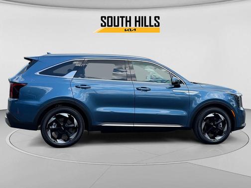 Mineral Blue 2025 Kia Sorento Hybrid EX
