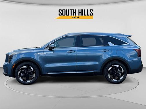 Mineral Blue 2025 Kia Sorento Hybrid EX