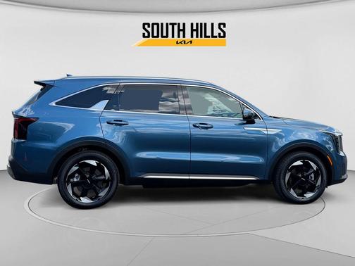 Mineral Blue 2025 Kia Sorento Hybrid EX