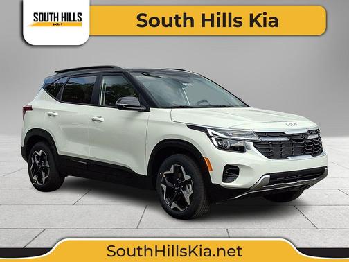 Clear White / Black Roof 2026 Kia Seltos S