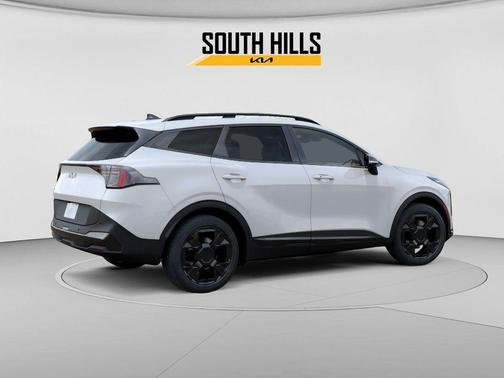 Snow White Pearl 2026 Kia Sportage Hybrid X-Line