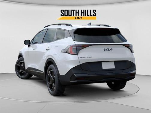 Snow White Pearl 2026 Kia Sportage Hybrid X-Line