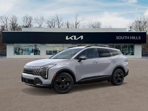 Wolf Gray 2026 Kia Sportage Hybrid X-LINE