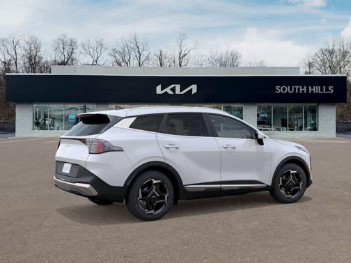 Snow White Pearl 2026 Kia Sportage Hybrid EX