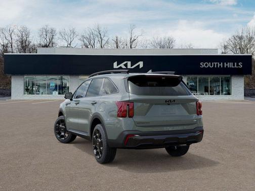 Green 2026 Kia Sorento Hybrid X-LINE SX PRESTIGE