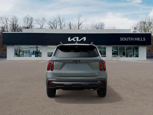 Green 2026 Kia Sorento Hybrid X-LINE SX PRESTIGE