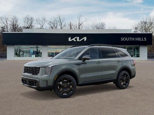 Green 2026 Kia Sorento Hybrid X-LINE SX PRESTIGE