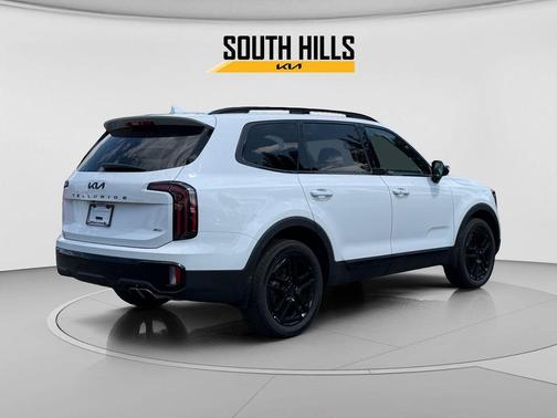Glacial White Pearl 2025 Kia Telluride EX X-Line
