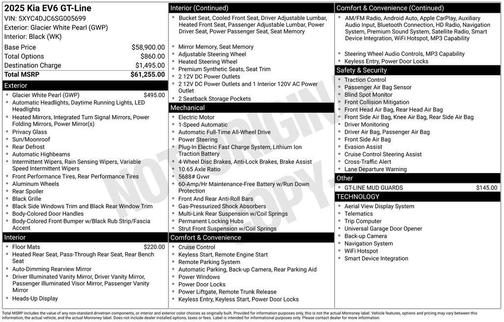 2025 Kia EV6 GT-Line