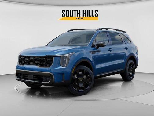 Mineral Blue 2026 Kia Sorento Hybrid X-LINE SX PRESTIGE