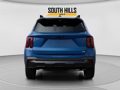 Mineral Blue 2026 Kia Sorento Hybrid X-LINE SX PRESTIGE