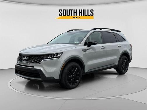 Wolf Gray 2023 Kia Sorento X-Line S
