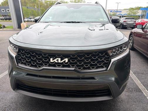 Aruba Green 2023 Kia Sorento X-Line S