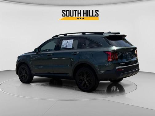Aruba Green 2023 Kia Sorento X-Line S
