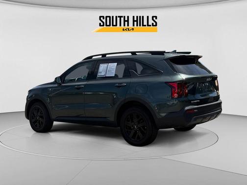 Aruba Green 2023 Kia Sorento X-Line S