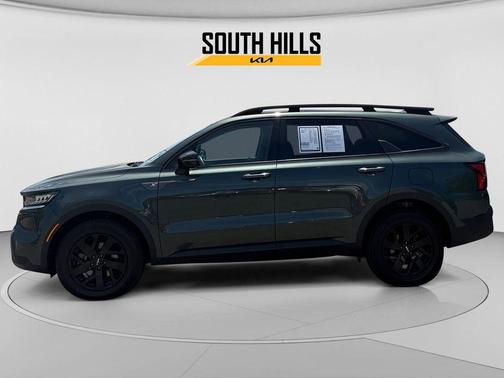 Aruba Green 2023 Kia Sorento X-Line S