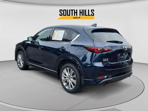 Deep Crystal Blue Mica 2022 Mazda CX-5 Signature
