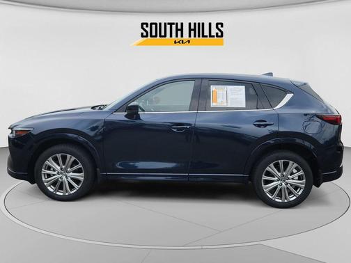 Deep Crystal Blue Mica 2022 Mazda CX-5 Signature