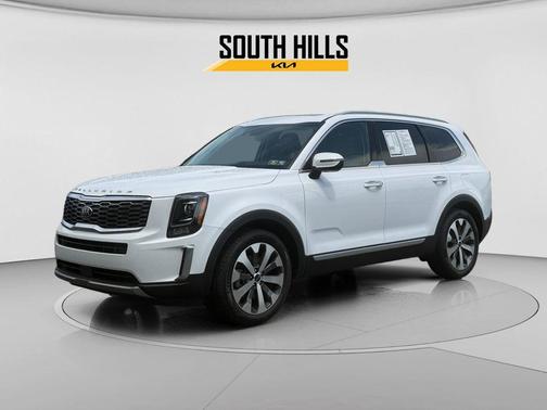 Glacial White Pearl 2021 Kia Telluride S