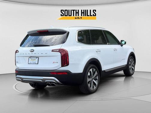 Glacial White Pearl 2021 Kia Telluride S