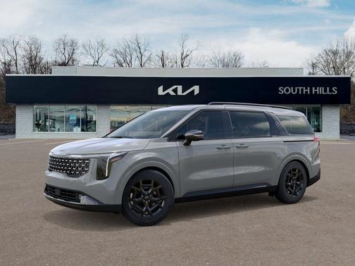 Ceramic Silver 2026 Kia Carnival Hybrid SX PRESTIGE