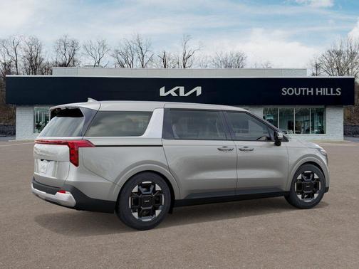 Ivory Silver 2026 Kia Carnival EX