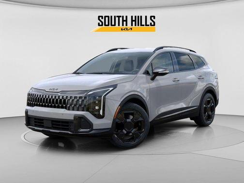 Wolf Gray 2026 Kia Sportage Hybrid X-LINE