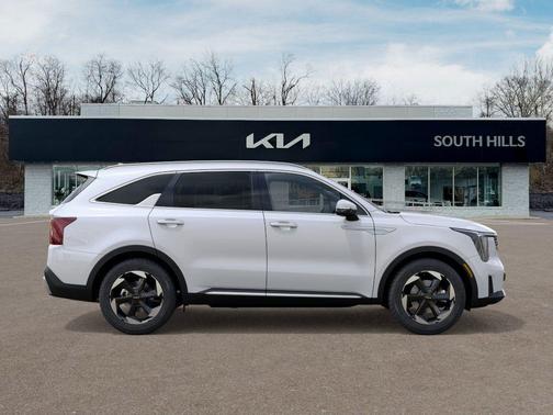 Snow White Pearl 2026 Kia Sorento Hybrid EX