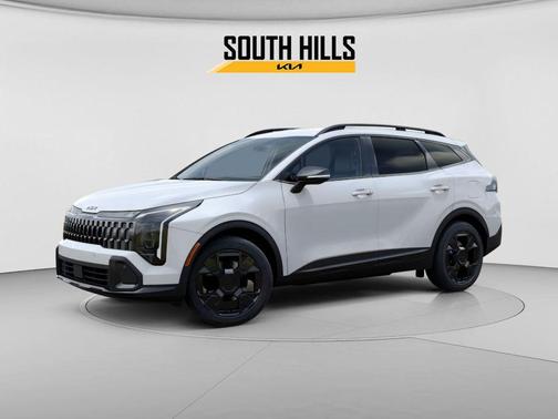 Snow White Pearl 2026 Kia Sportage Hybrid X-Line