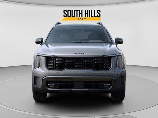 Steel Gray 2026 Kia Sorento Hybrid X-LINE SX PRESTIGE
