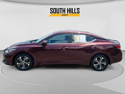 Rosewood Metallic 2022 Nissan Sentra SV
