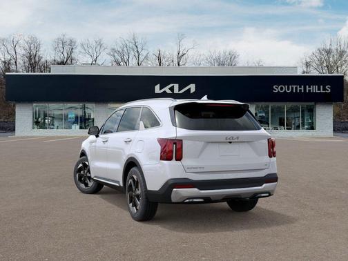 Snow White Pearl 2026 Kia Sorento Hybrid EX