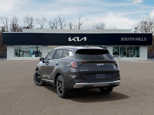 Gravity Gray 2026 Kia Sportage Hybrid EX