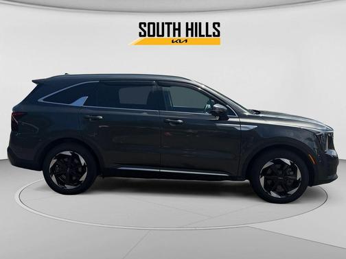 Gray 2025 Kia Sorento Hybrid EX