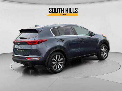 Pacific Blue 2017 Kia Sportage EX