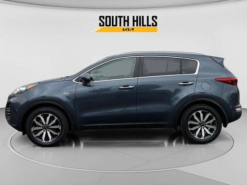 Pacific Blue 2017 Kia Sportage EX