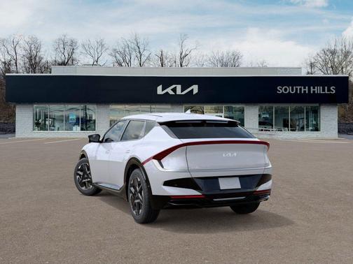 Glacier White Pearl 2025 Kia EV6 Wind