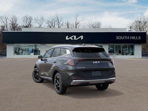 Gravity Gray 2026 Kia Sportage Hybrid EX