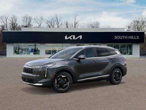 Gravity Gray 2026 Kia Sportage Hybrid EX