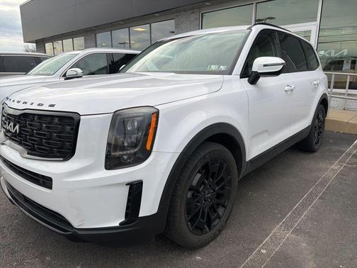 Glacial White Pearl 2022 Kia Telluride EX