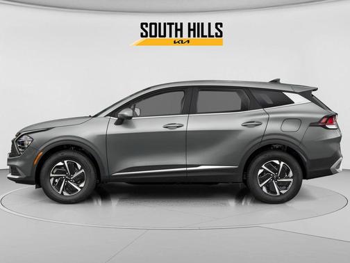 Steel Gray 2025 Kia Sportage Hybrid LX