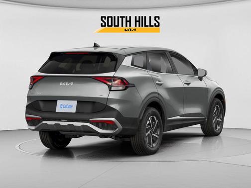 Steel Gray 2025 Kia Sportage Hybrid LX