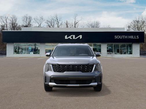 Steel Gray 2026 Kia Sorento Hybrid EX