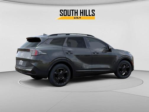 Gray 2026 Kia Sportage Hybrid X-Line
